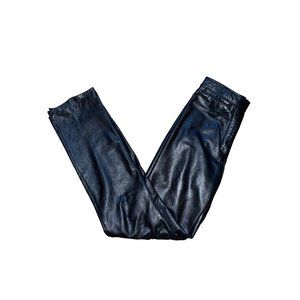 Vintage 1990s Wilson’s Maxima Leather Straight Leg Pants